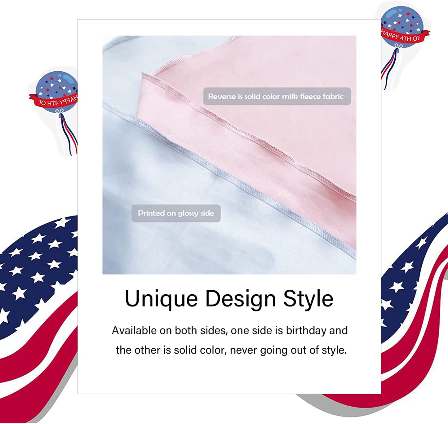 Fourth of July Dog Bandana,Dog Bandanas 4Th of July,Independence Day Patriotic Dog Bandana American Boy Dog Bandana for Large