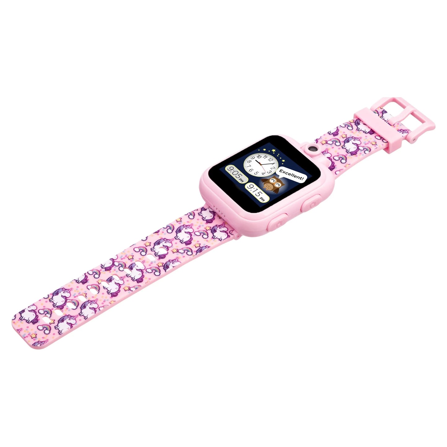 Girls' Earbuds and Smartwatch Set - Pink Unicorn Design
