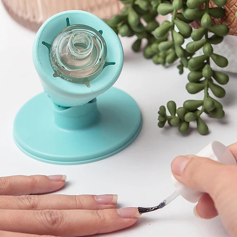 Silicone Nail Polish Holder Nail Art Polish Bottle Stand DIY Salon Nail Art Polish Bottle Stand Nail Art Tools Accessories