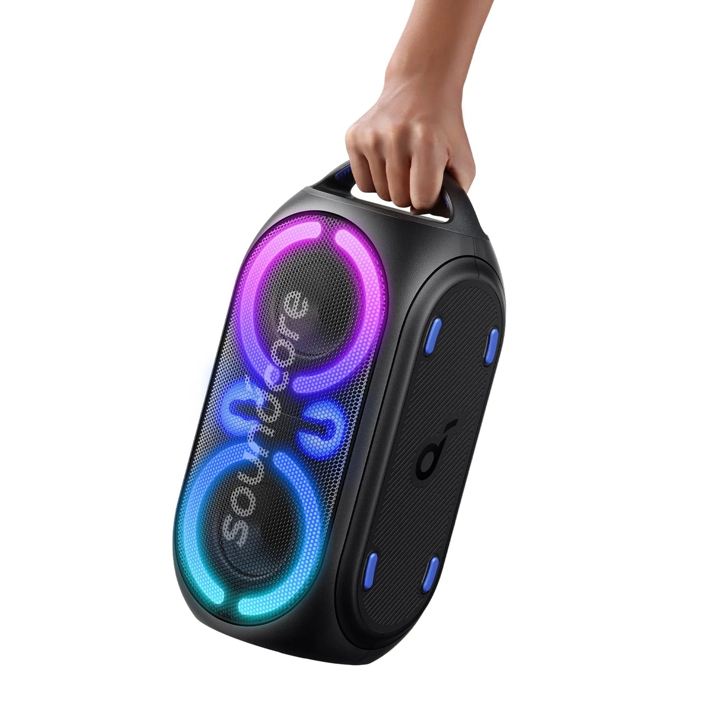 Rave Party 2 Portable Bluetooth Speaker, 120W, IPX4 Water Resistance, 16-Hour Battery Life