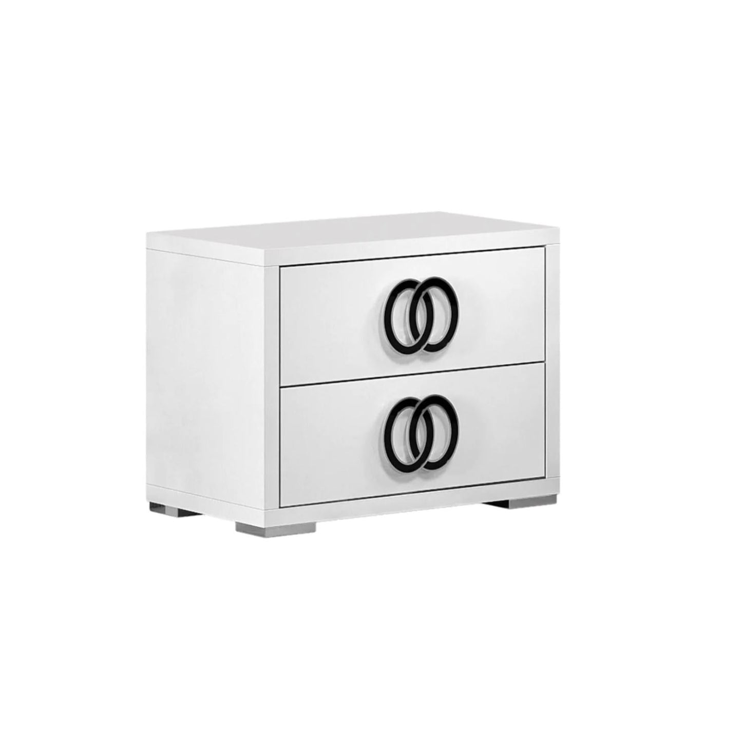 Luxuria Premium King Size 3-Piece Bedroom Set in White