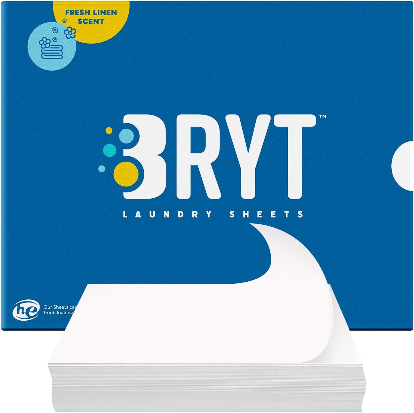 Biodegradable Laundry Detergent Sheets | Eco-Friendly, Mess-Free Strips for Home, Dorm, Travel, and Camping | Zero Waste, Plastic-Free, Fresh Linen Scent, 50 Loads