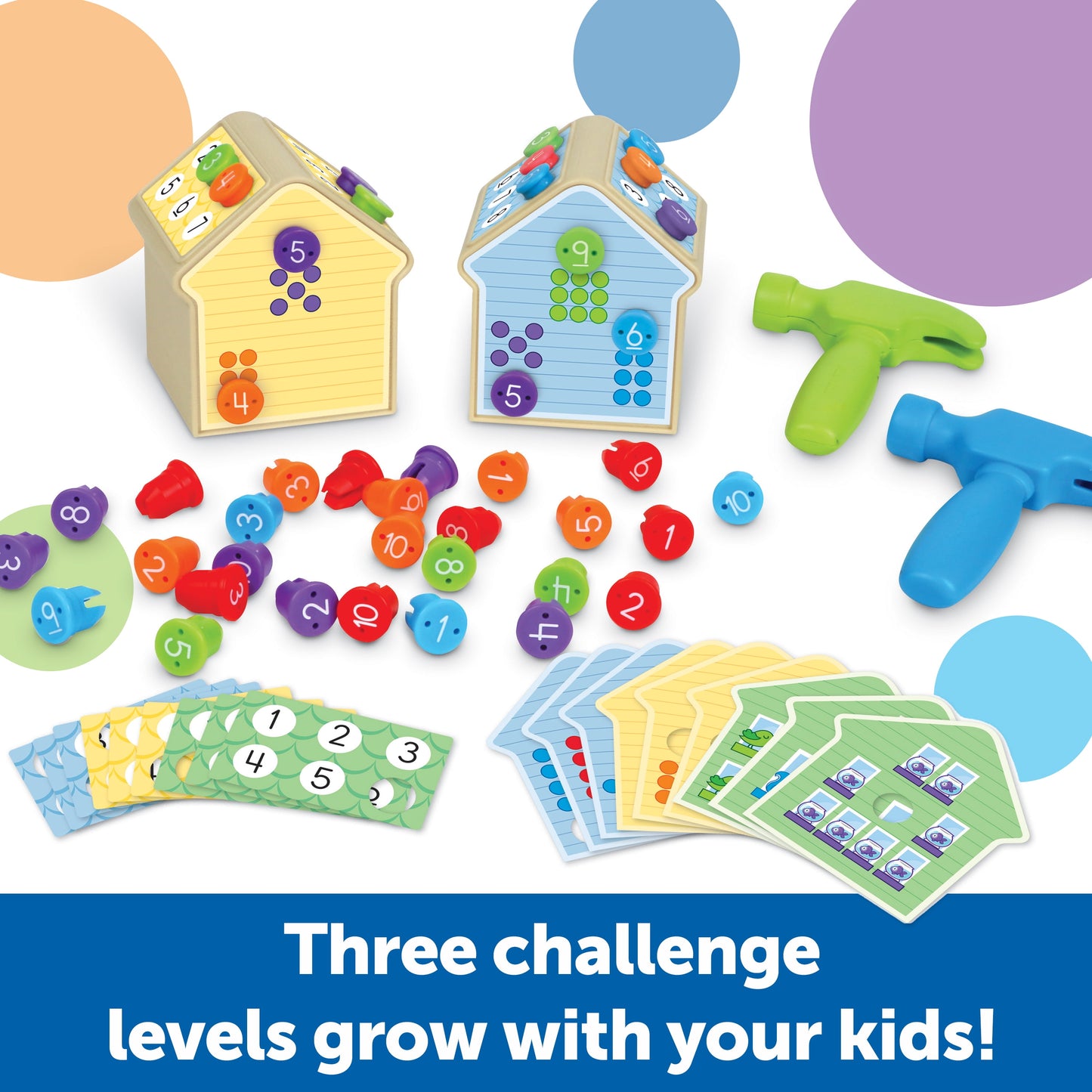 Math Game - 41 Pieces, Learning Toys for Kids