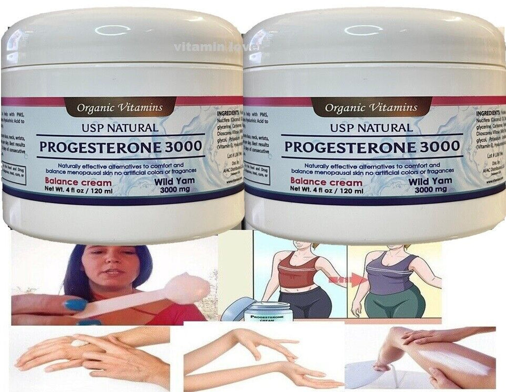 Balance Suplement Natural Cream Wild Yam Hot Flashes Balance Femenine Crema