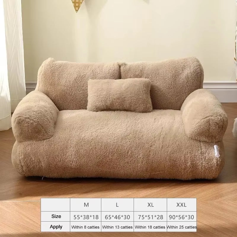 Plush Soft Sofa Warm Sleeping Bed
