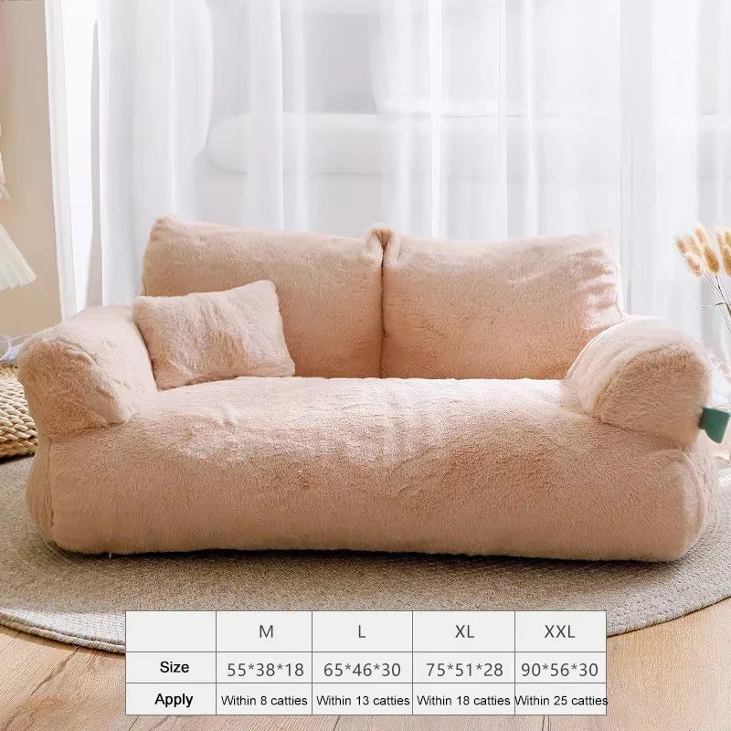 Plush Soft Sofa Warm Sleeping Bed