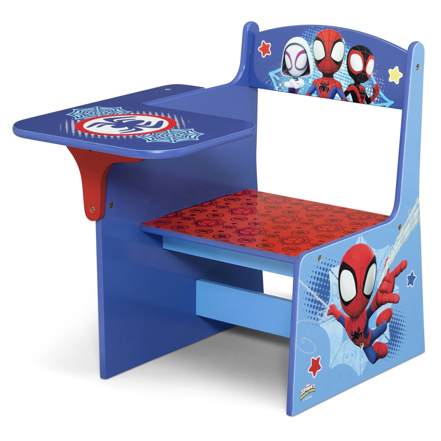 Spidey and His Amazing Friends 3-Piece Toddler Bedroom Set in Blue