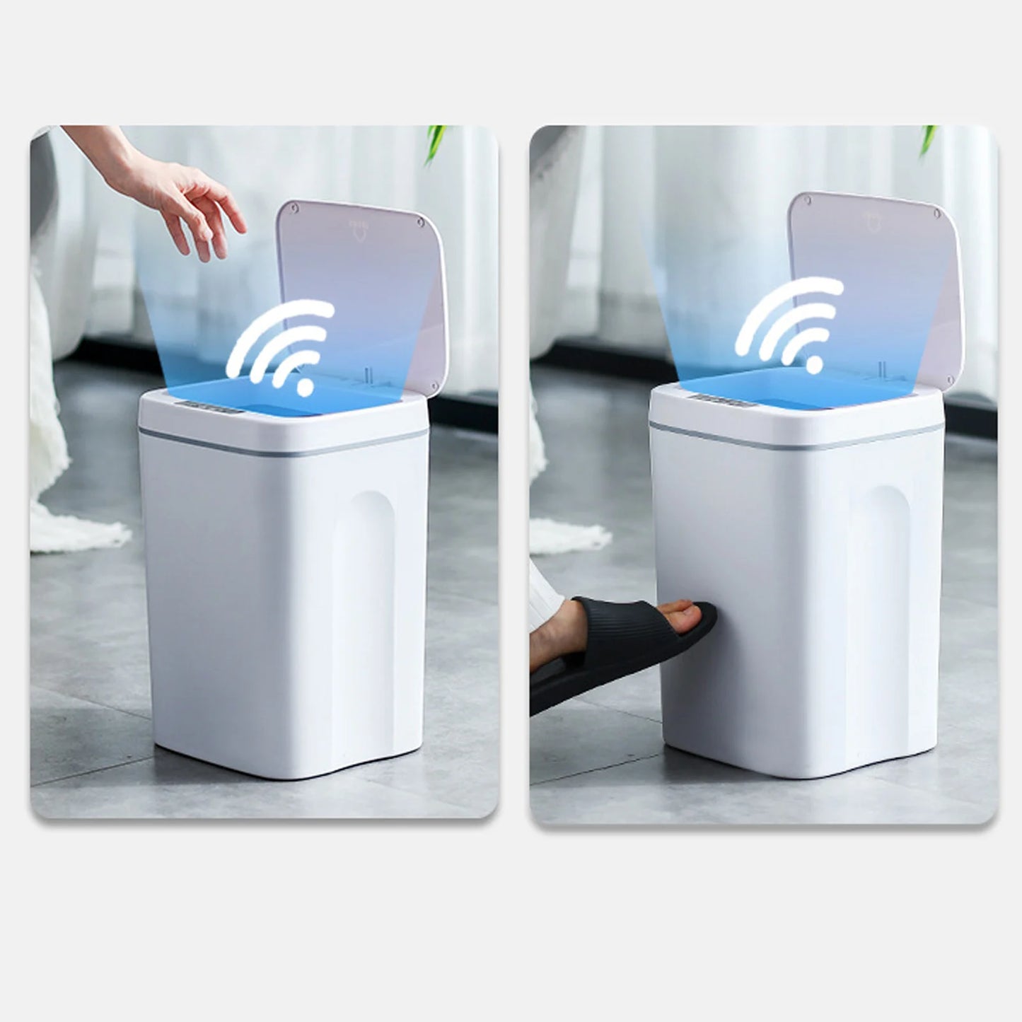 Automatic Touchless Intelligent Induction Automatic Trash Can Trash Bin Automatic with Trash Bin Motion Sensor