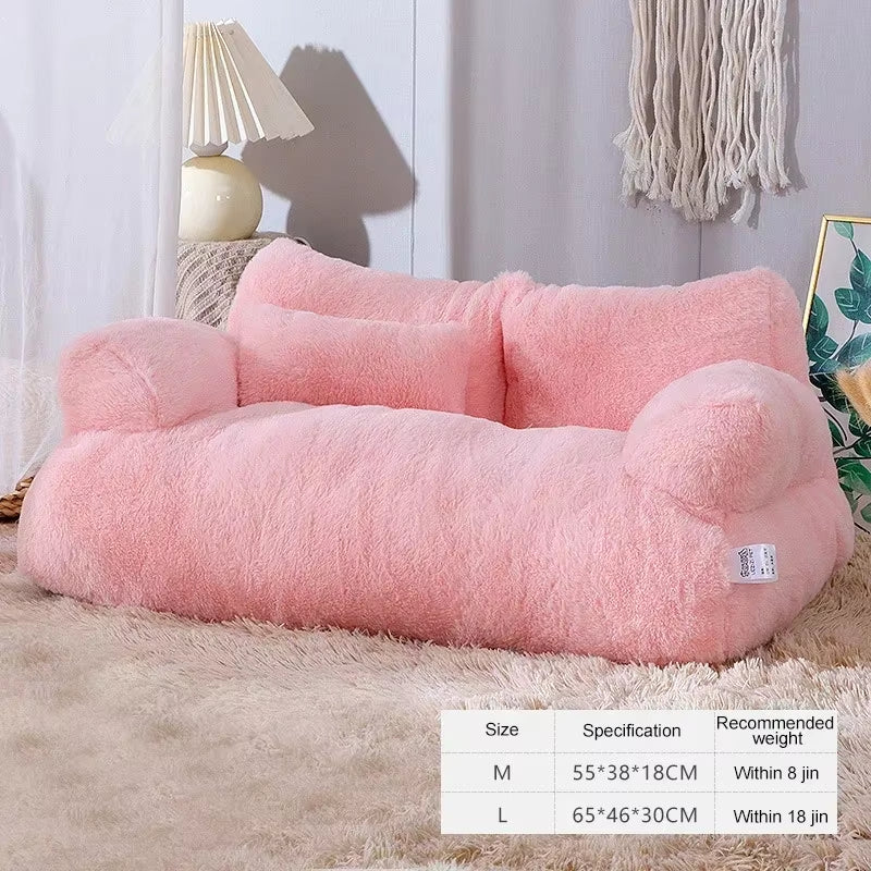 Plush Soft Sofa Warm Sleeping Bed
