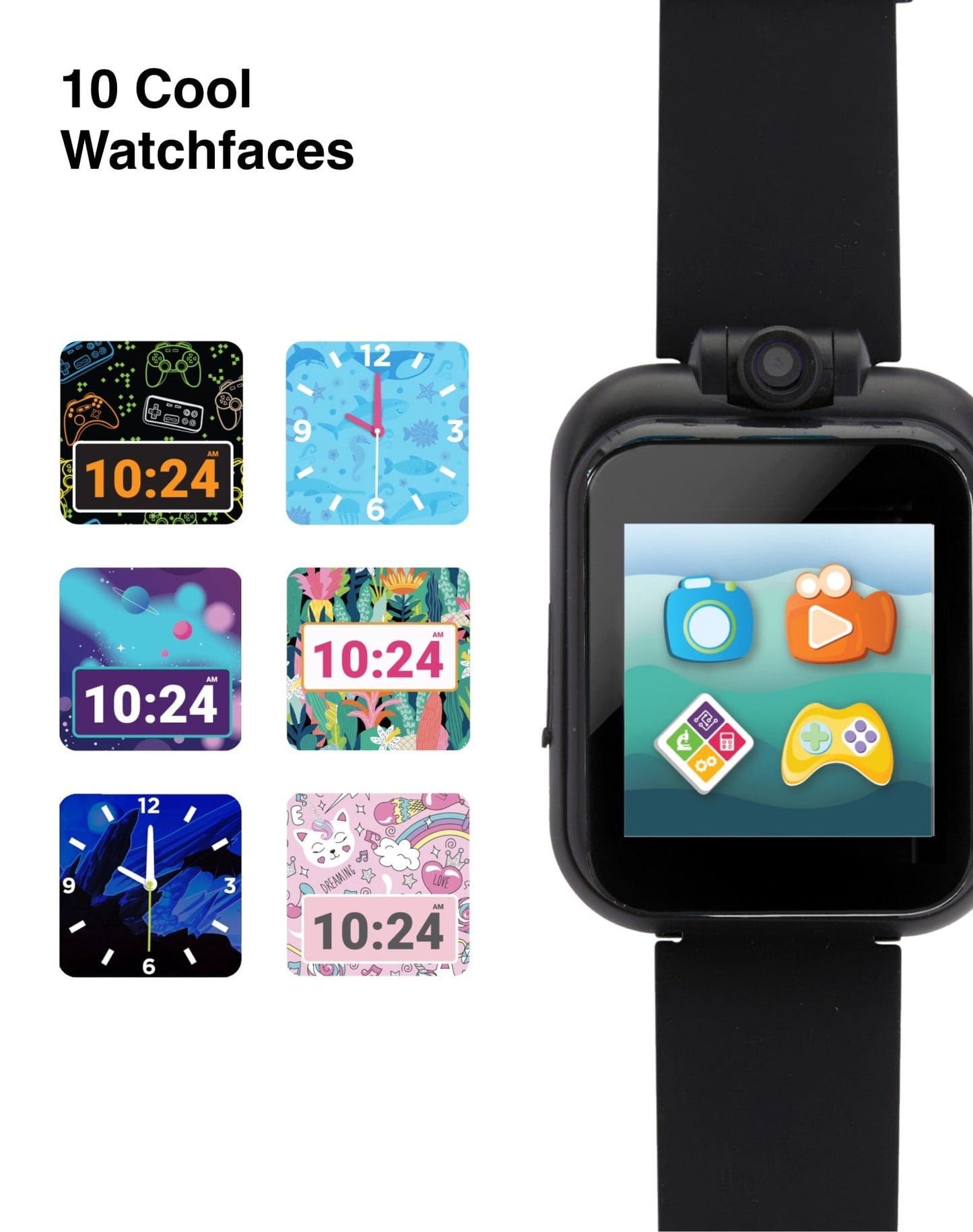 Boys Earbuds and Smartwatch Set - Black Model 900224M-40-003