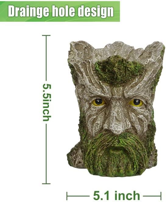 Face Planters Pots Head for Indoor Outdoor Plants