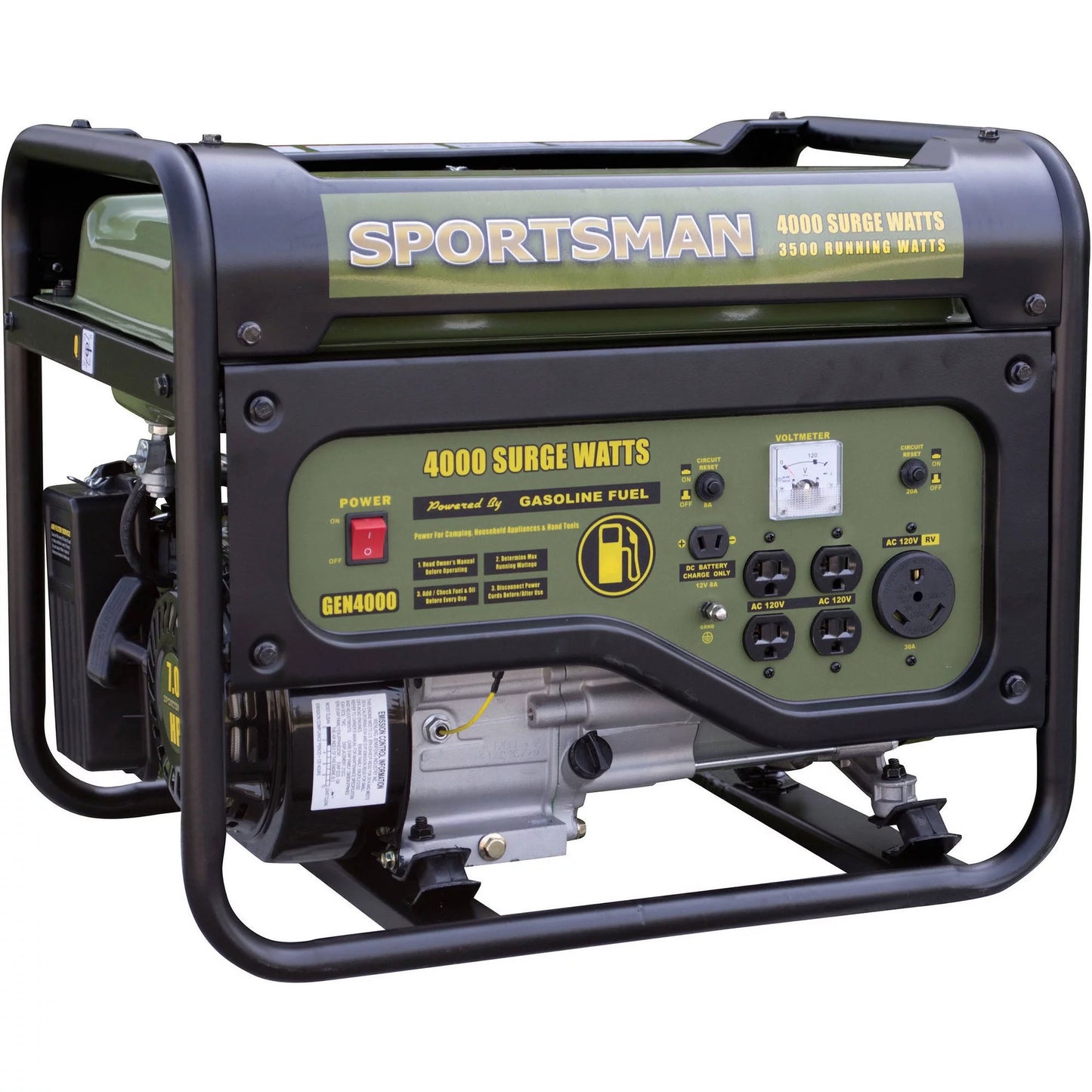4000W Portable Gasoline Generator