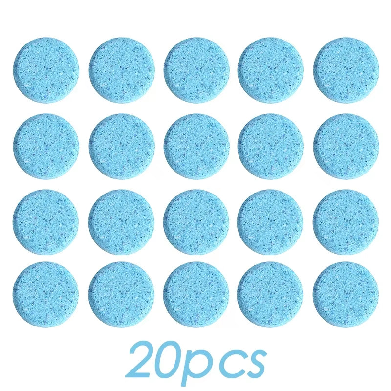 Car Windshield Cleaner Effervescent Tablets Solid Washer Agent Universal Automobile Glass Water Dust Soot Remover