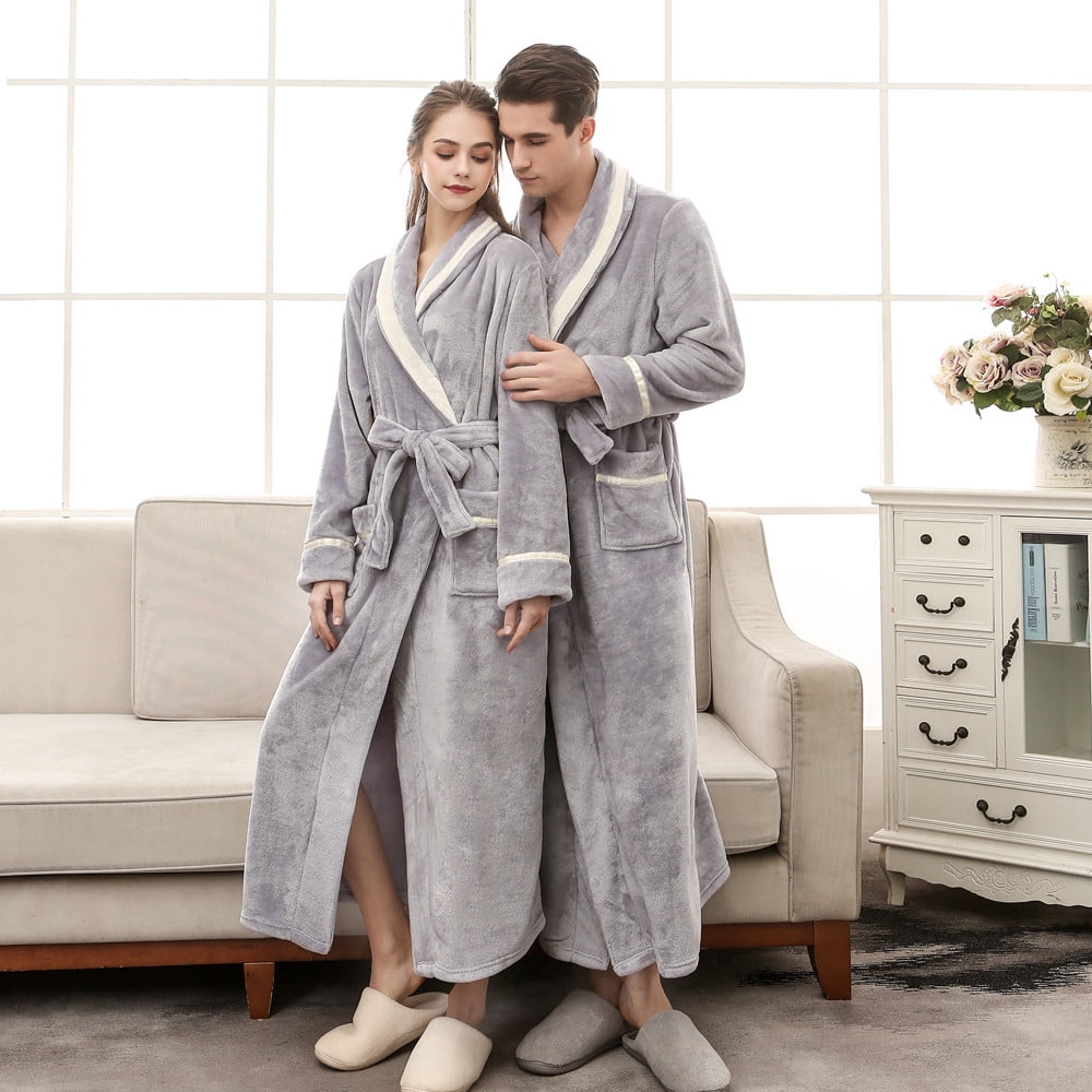 Lightweight Spa Soft Full Length Bathrobes with Pockets