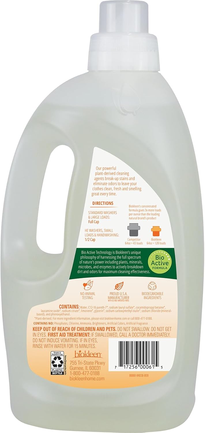 Plant-Based Natural Laundry Detergent
