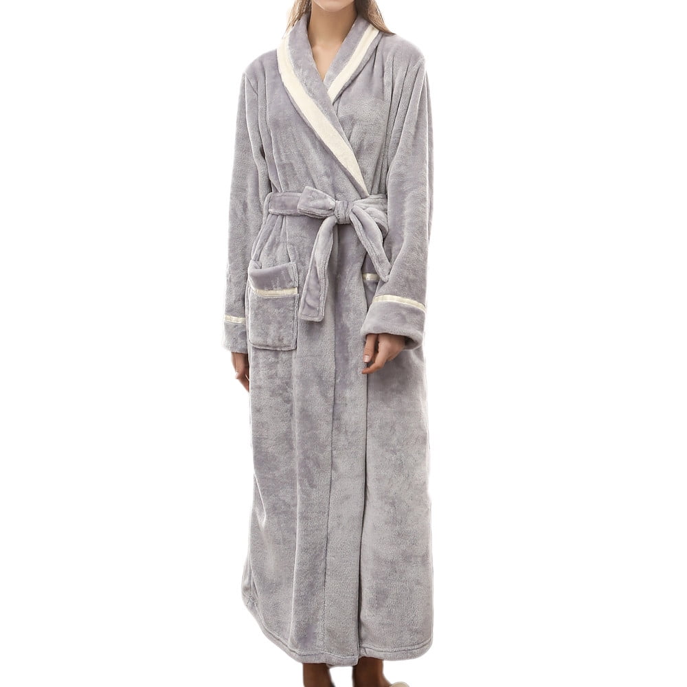 Lightweight Spa Soft Full Length Bathrobes with Pockets