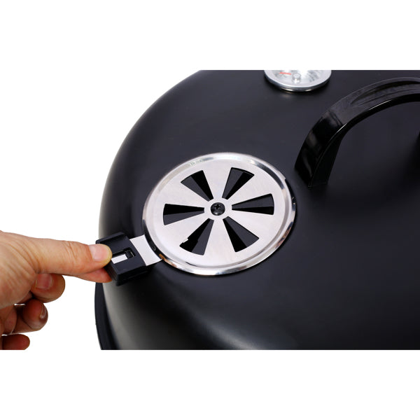 16 Inch Vertical Portable Charcoal Smoked Outdoor Cooking Grill
