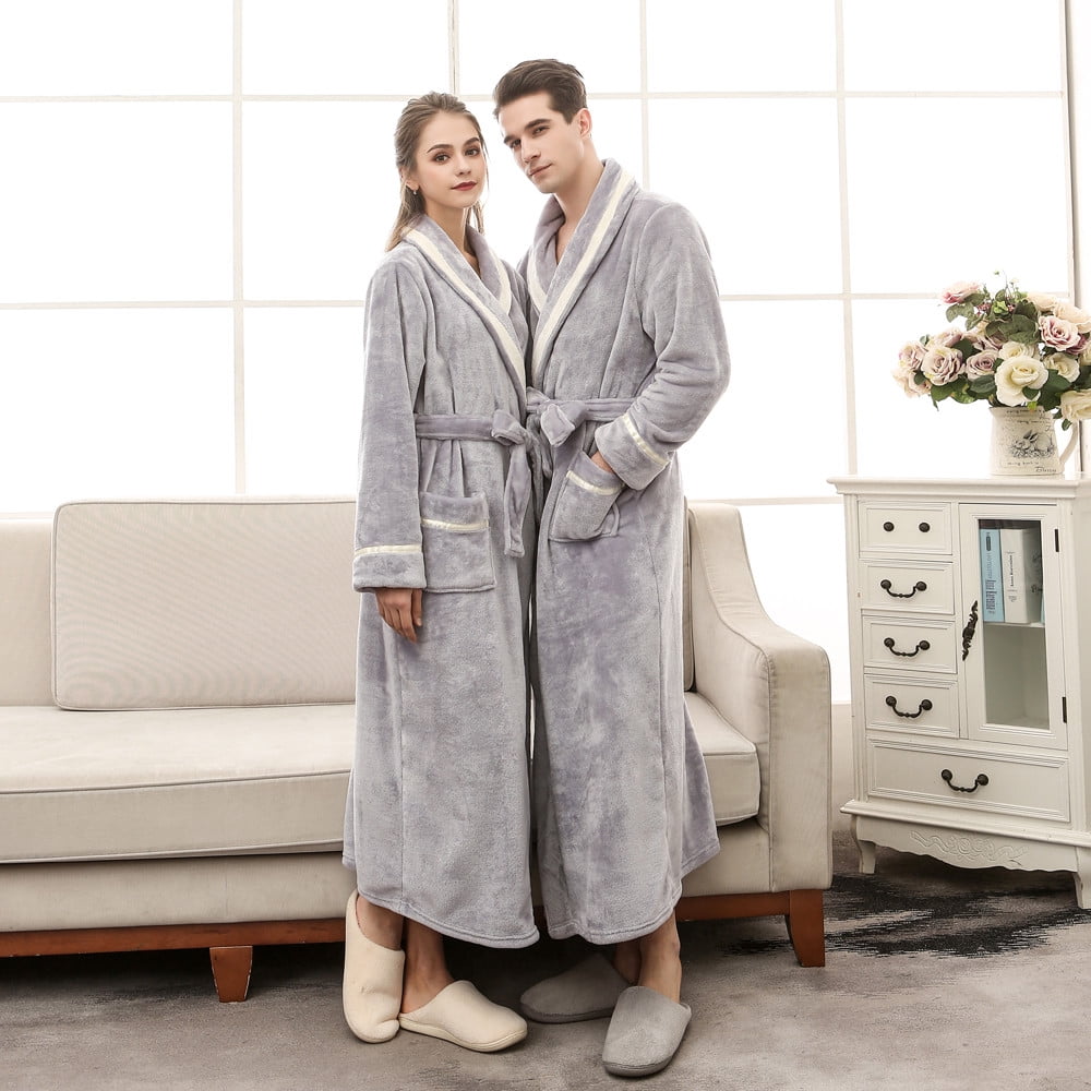 Lightweight Spa Soft Full Length Bathrobes with Pockets