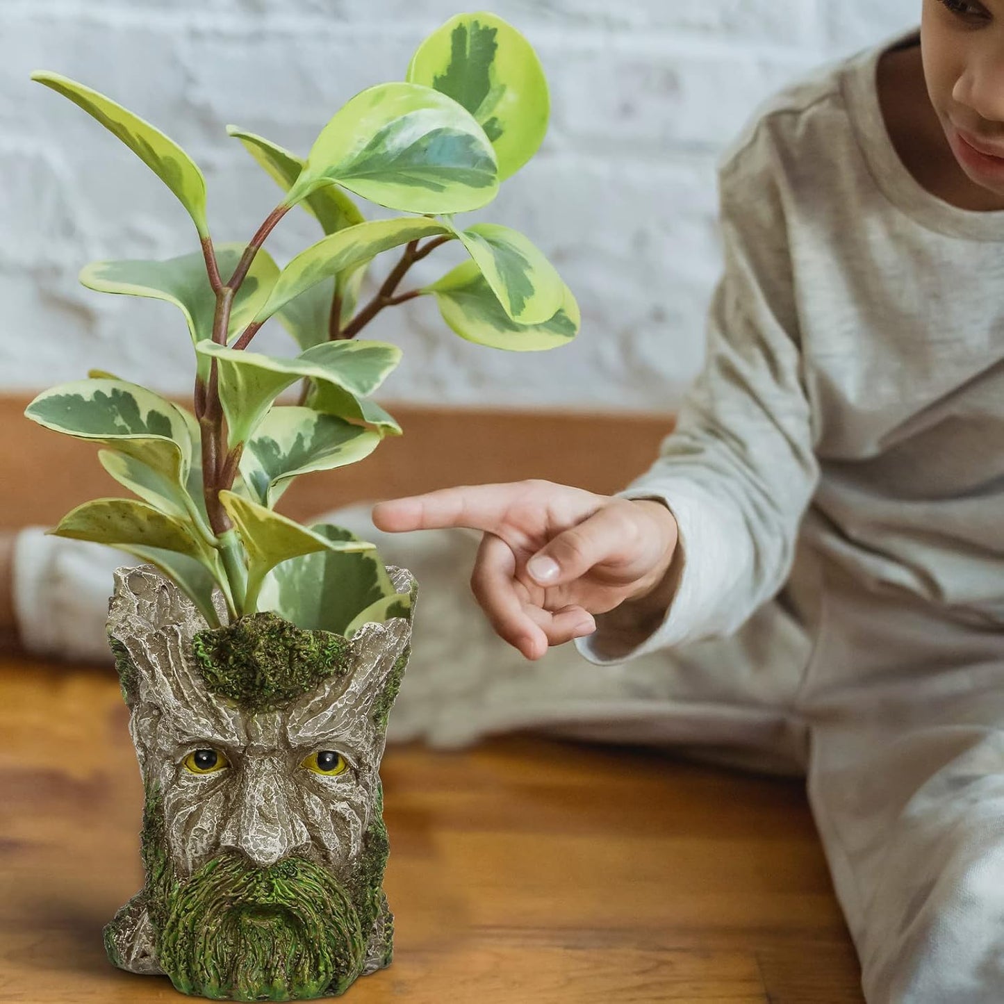 Face Planters Pots Head for Indoor Outdoor Plants