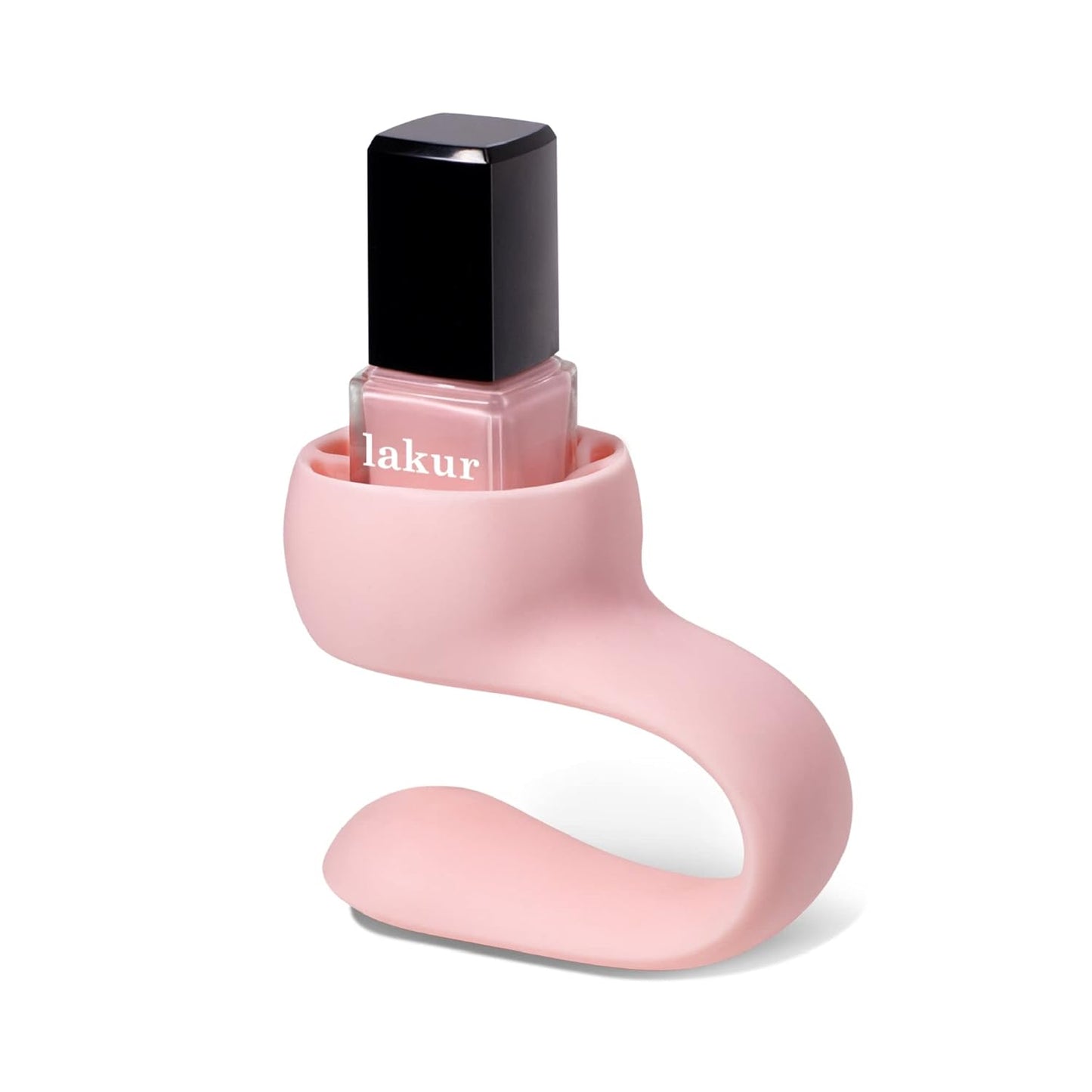 Portable Nail Polish Bottle Holder - Soft Adjustable Wearable Anti-Spill Grip for Manicure and Pedicure Applications