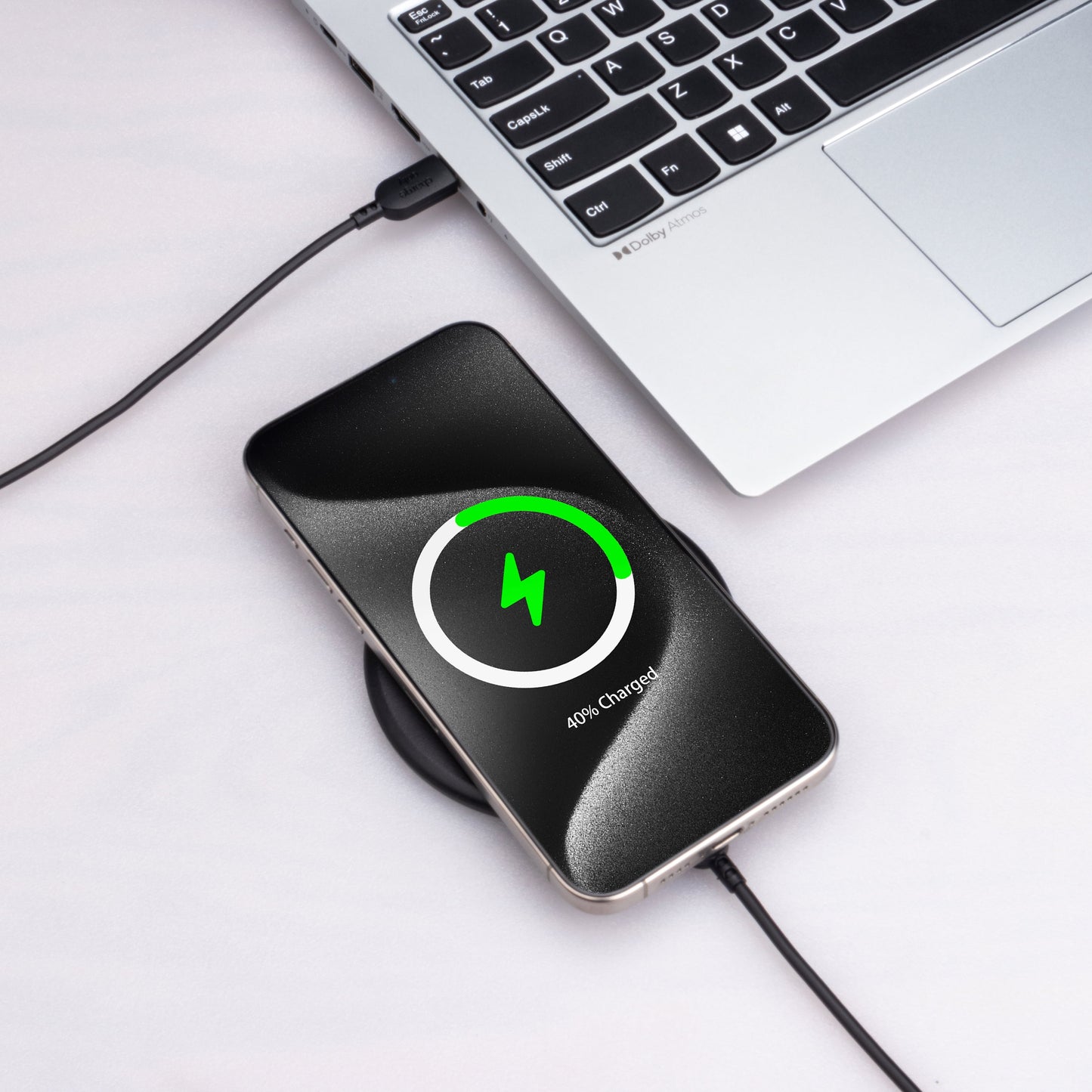 . Wireless Charging Pad, 7.5W/10W, Black