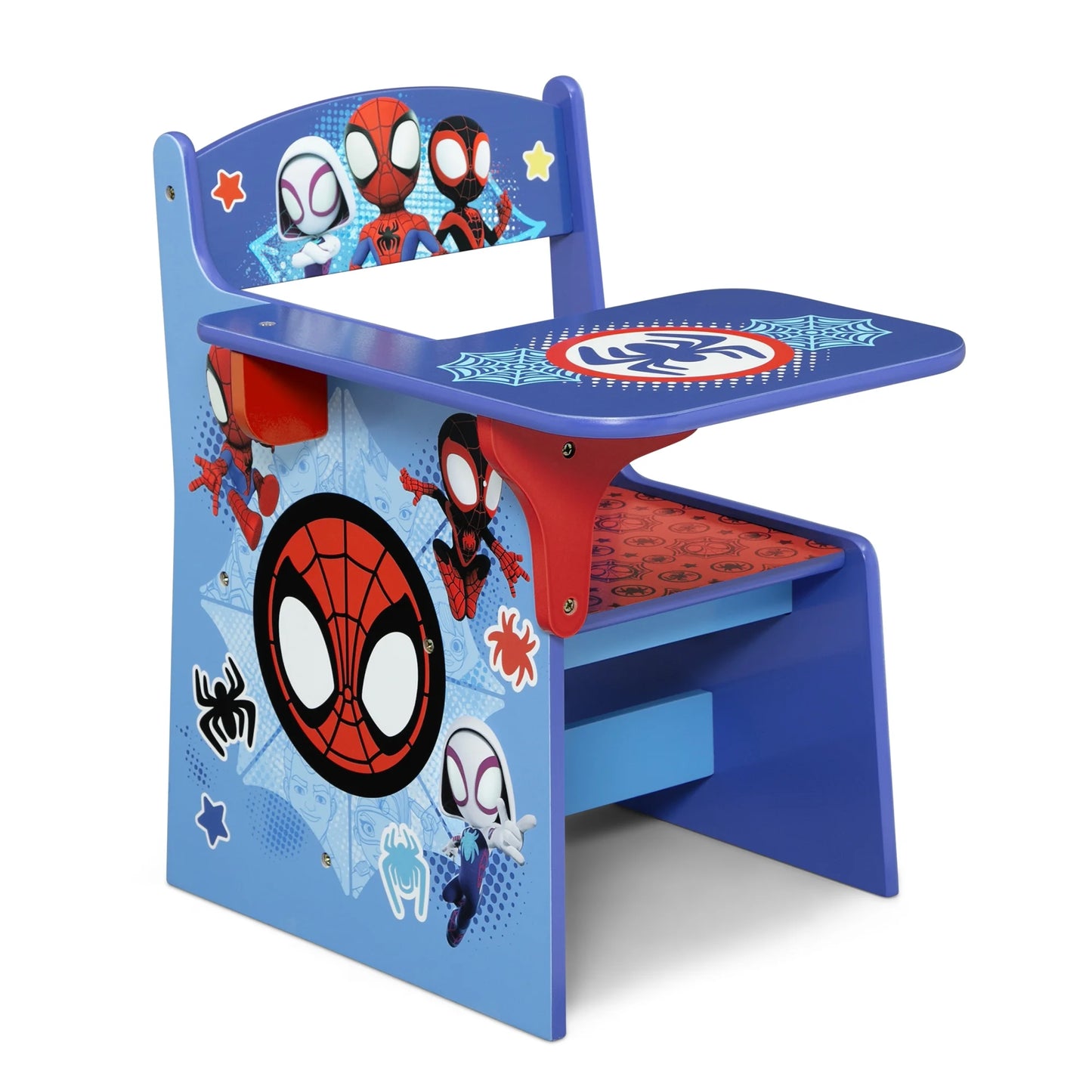 Spidey and His Amazing Friends 3-Piece Toddler Bedroom Set in Blue