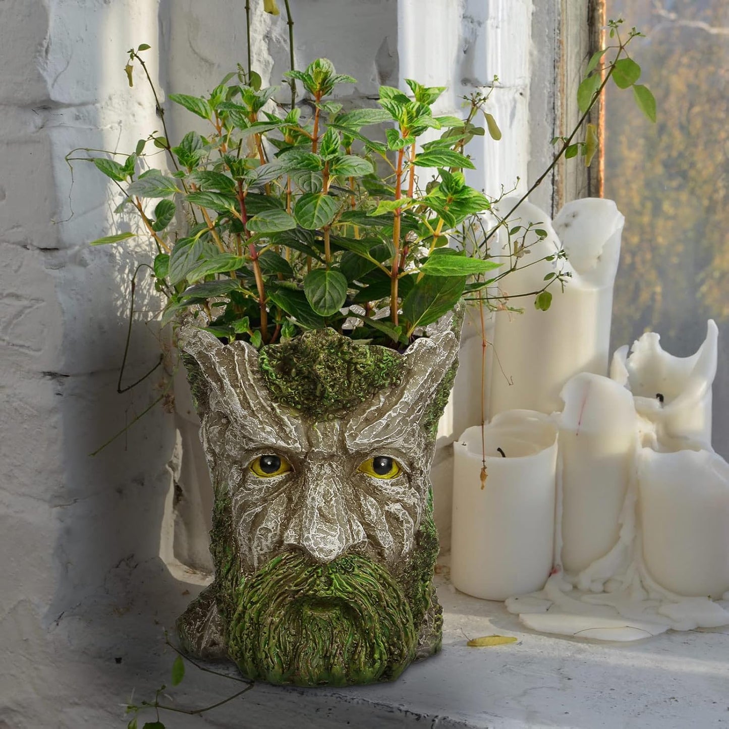 Face Planters Pots Head for Indoor Outdoor Plants