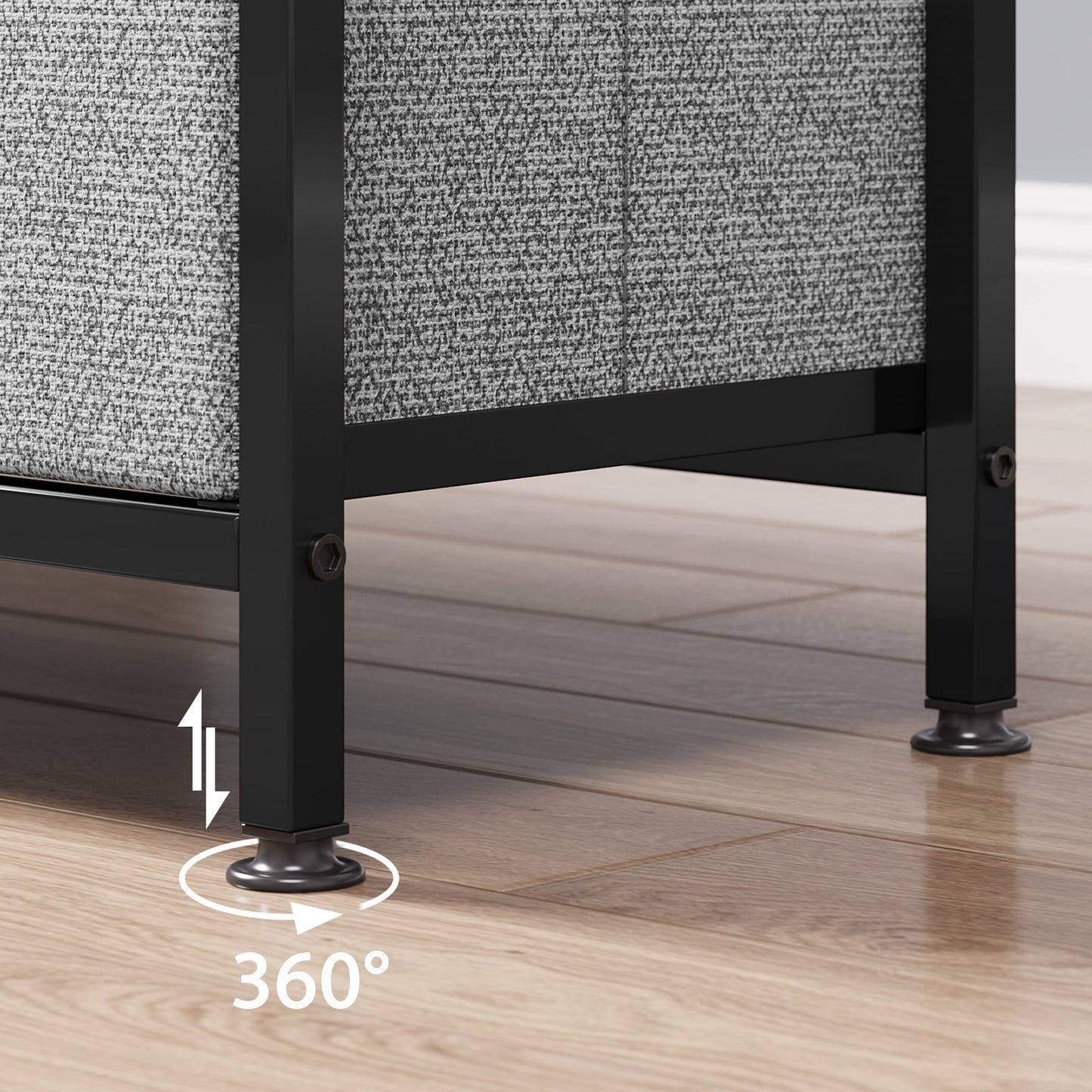 50-Inch Dresser TV Stand with 2 Drawers and Shelves - Compact Media Console for Bedroom