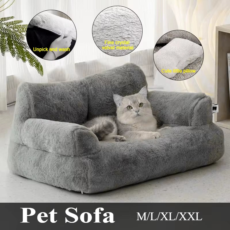 Plush Soft Sofa Warm Sleeping Bed