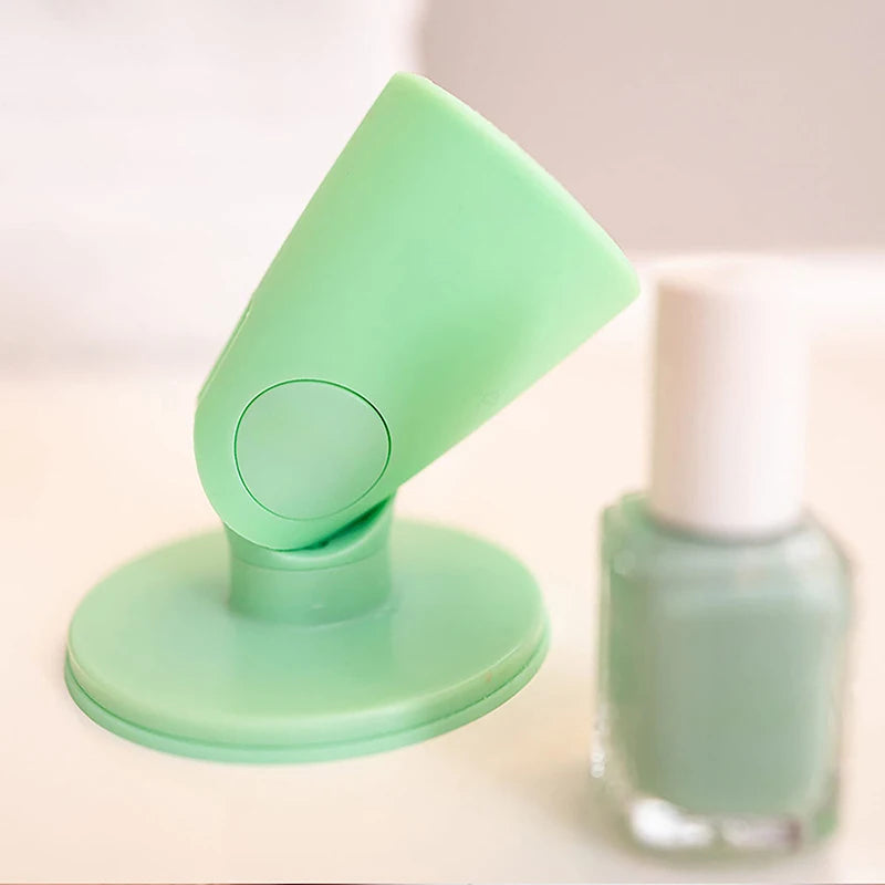 Silicone Nail Polish Holder Nail Art Polish Bottle Stand DIY Salon Nail Art Polish Bottle Stand Nail Art Tools Accessories