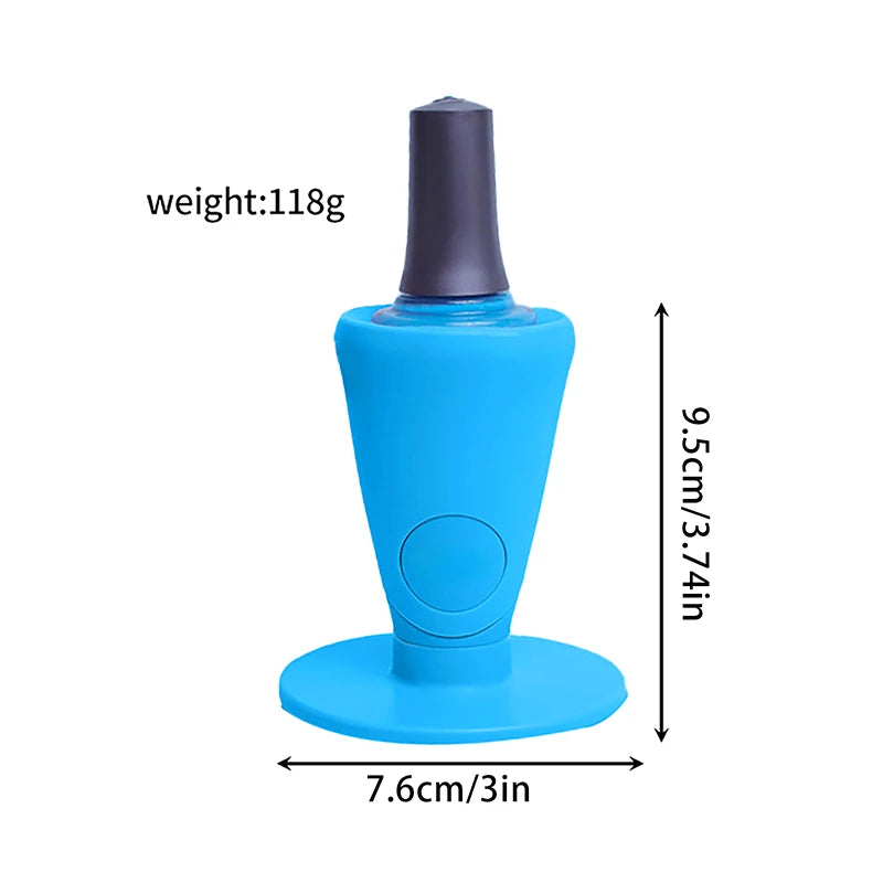 Silicone Nail Polish Holder Nail Art Polish Bottle Stand DIY Salon Nail Art Polish Bottle Stand Nail Art Tools Accessories