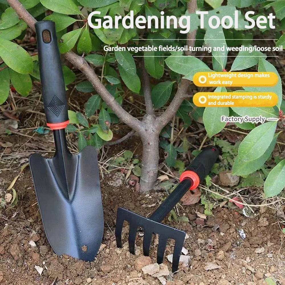 Shovel Set of Four Gardening Tools