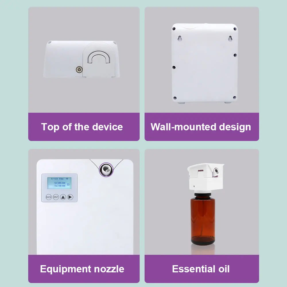 Aroma Diffuser for Home Air Fresheners Sprayer Aromatherapy Hotel Scenting Device Smart Room Fragrance Machine App Control