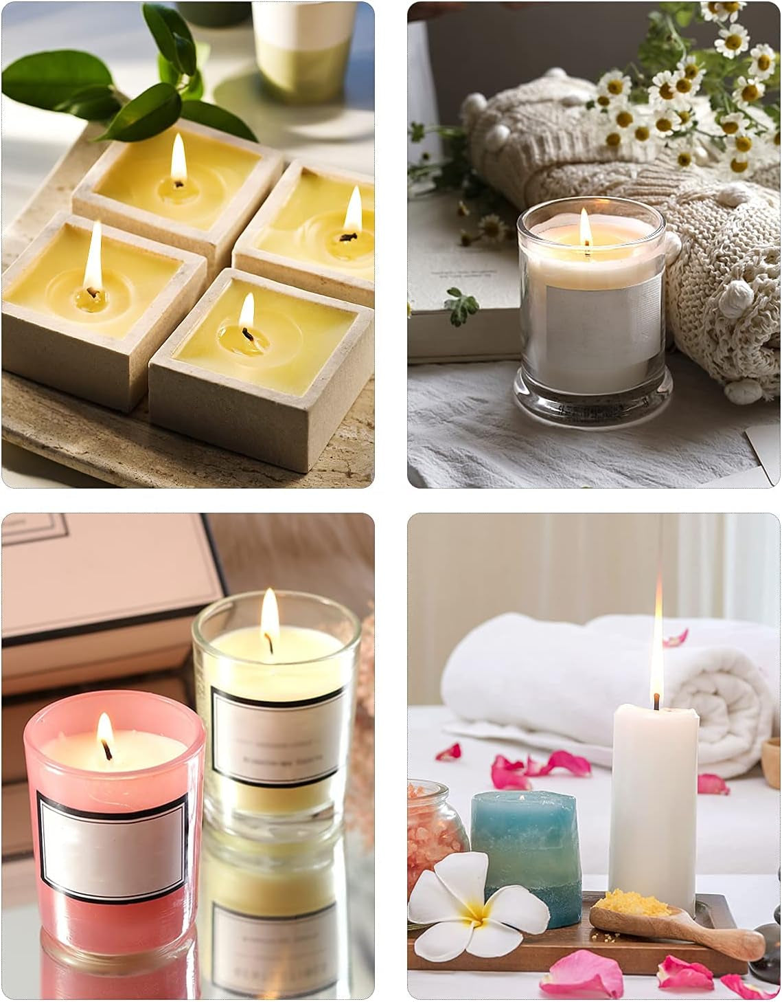 Electric Candle Lighter with Safety Switch - USB Rechargeable Windproof Flameless Plasma Arc Lighter in Rose Gold for Easter Gifts