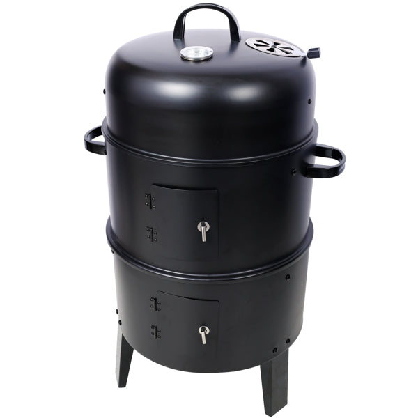 16 Inch Vertical Portable Charcoal Smoked Outdoor Cooking Grill