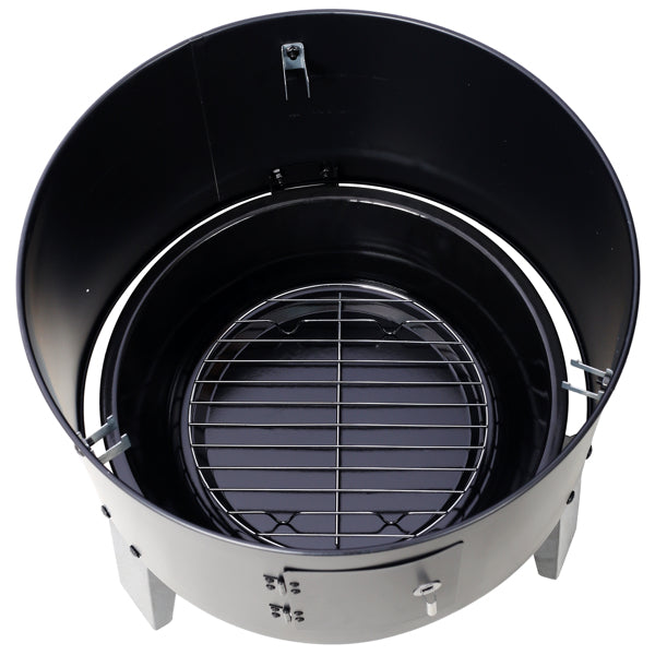 16 Inch Vertical Portable Charcoal Smoked Outdoor Cooking Grill