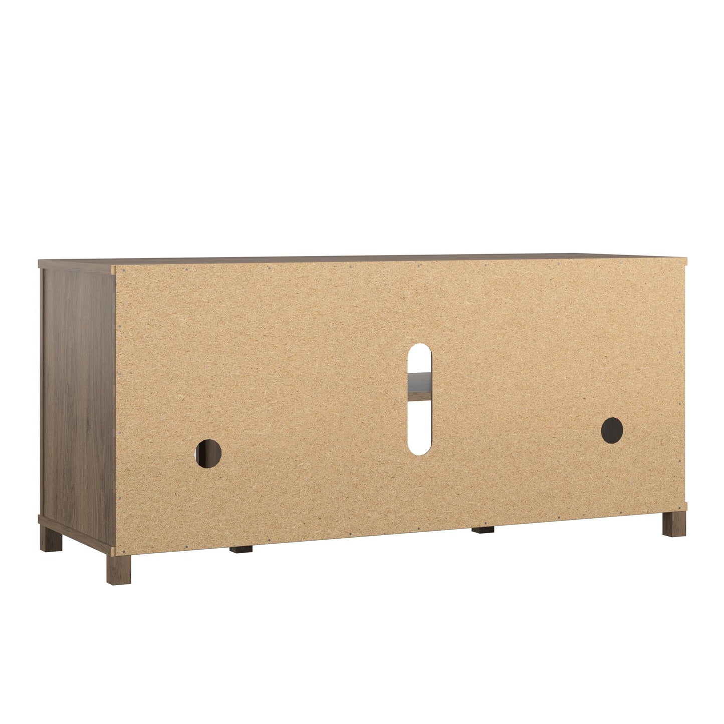 Parsons TV Stand for TVs up to 50 inches in Rustic Oak Finish