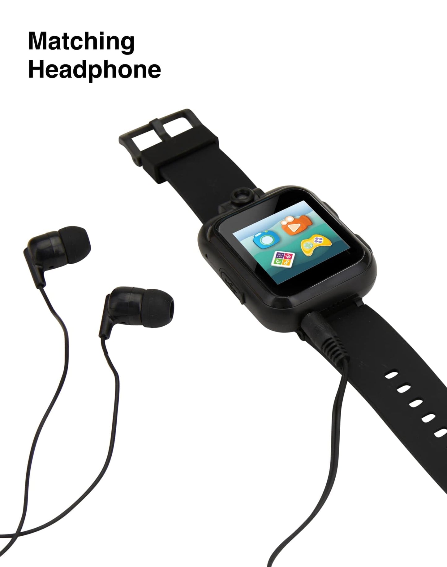 Boys Earbuds and Smartwatch Set - Black Model 900224M-40-003