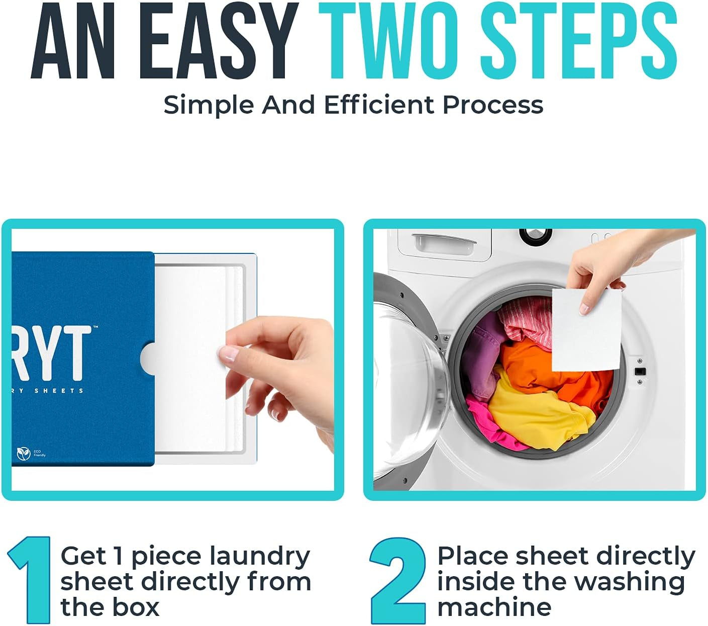 Biodegradable Laundry Detergent Sheets | Eco-Friendly, Mess-Free Strips for Home, Dorm, Travel, and Camping | Zero Waste, Plastic-Free, Fresh Linen Scent, 50 Loads