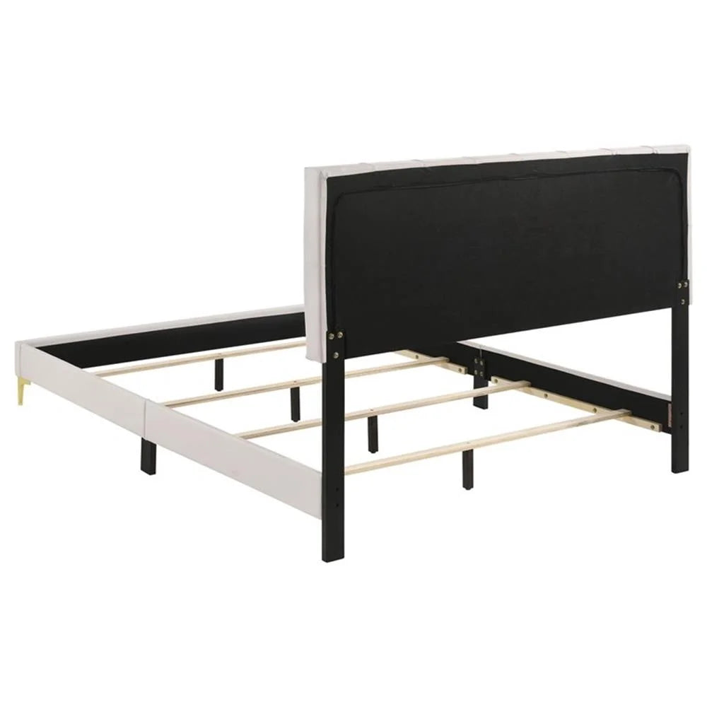 Kendall 5-Piece Eastern King Bedroom Set in White Finish