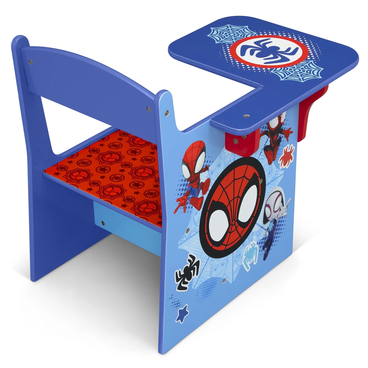 Spidey and His Amazing Friends 3-Piece Toddler Bedroom Set in Blue