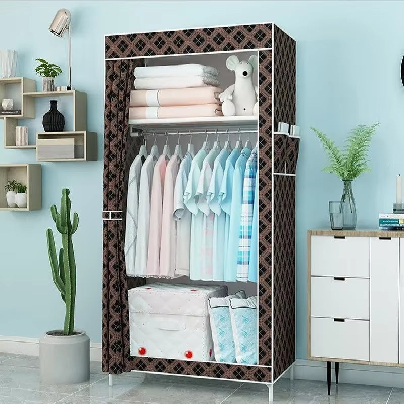 Non-Woven Fabric Panoramic Folding Cloth 3D Wardrobe
