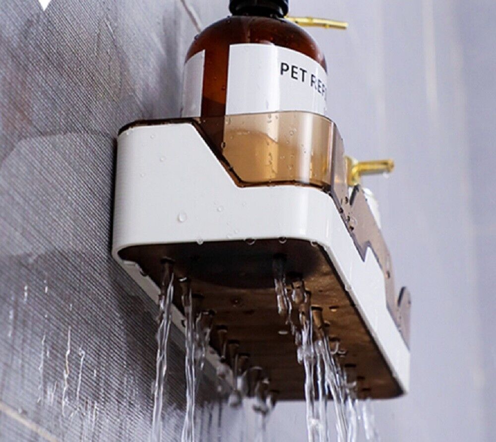 Wall-Mounted Shower Caddy – Bathroom Storage Organizer
