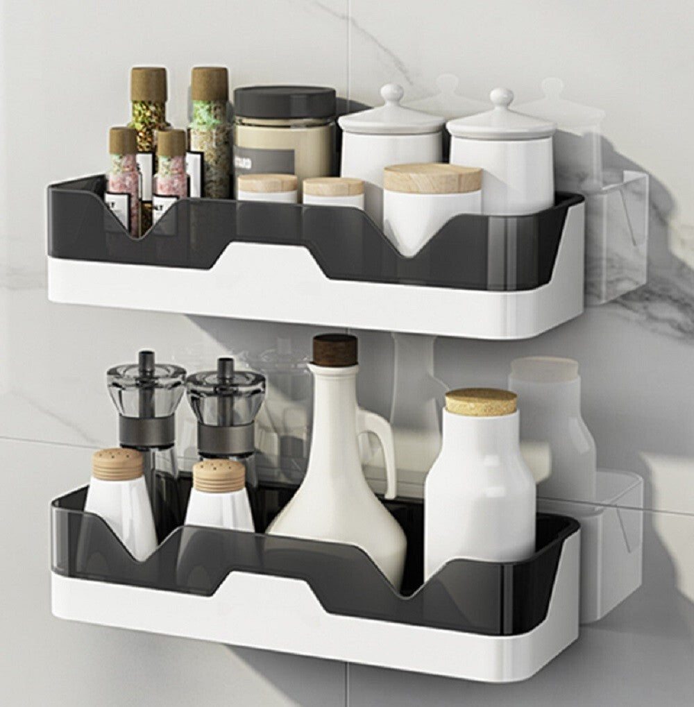 Wall-Mounted Shower Caddy – Bathroom Storage Organizer