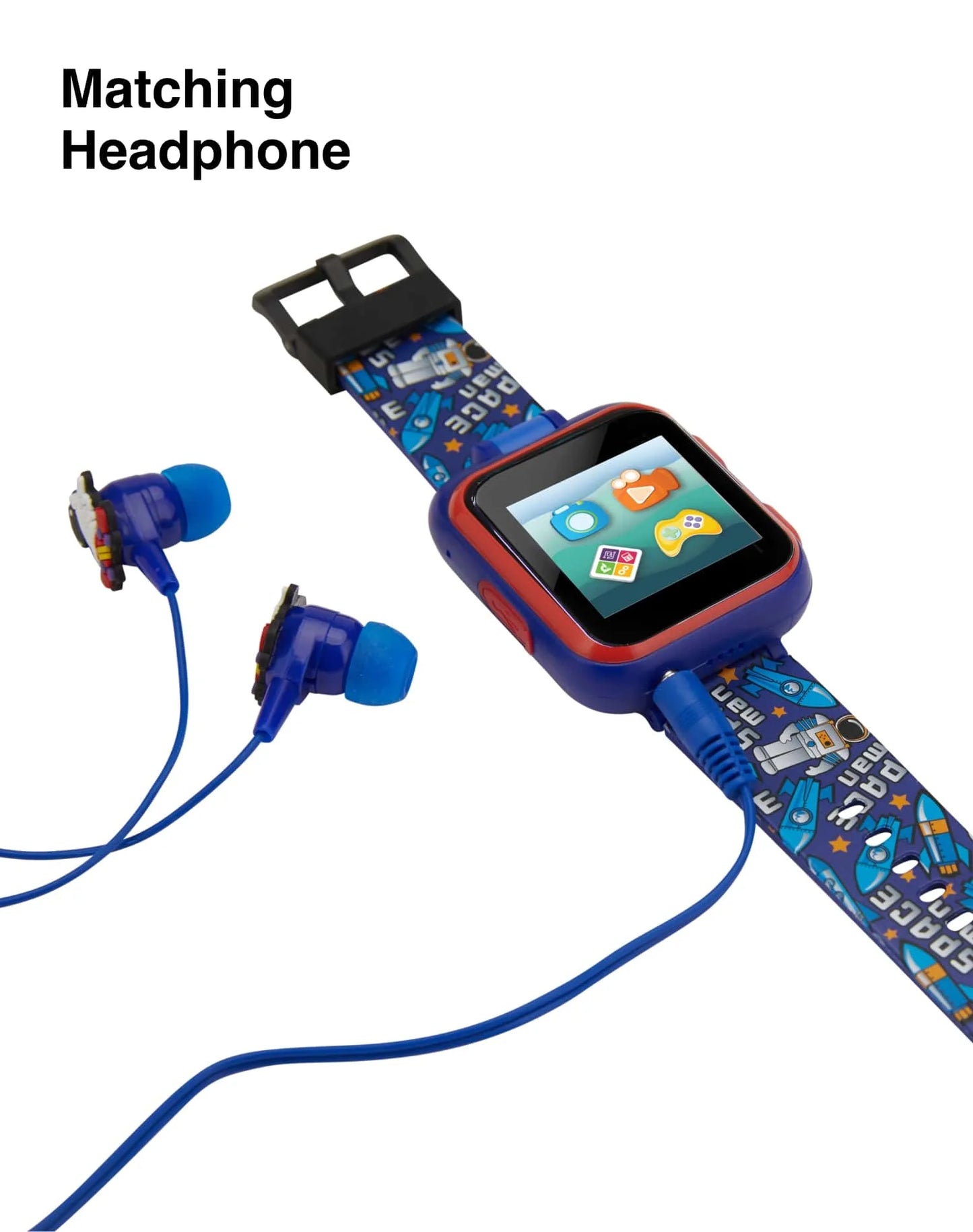 Boys Earbuds and Smartwatch Set - Blue Space Model 900148M-40-032