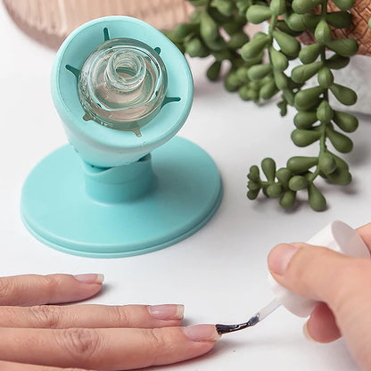 Silicone Nail Polish Holder Nail Art Polish Bottle Stand DIY Salon Nail Art Polish Bottle Stand Nail Art Tools Accessories