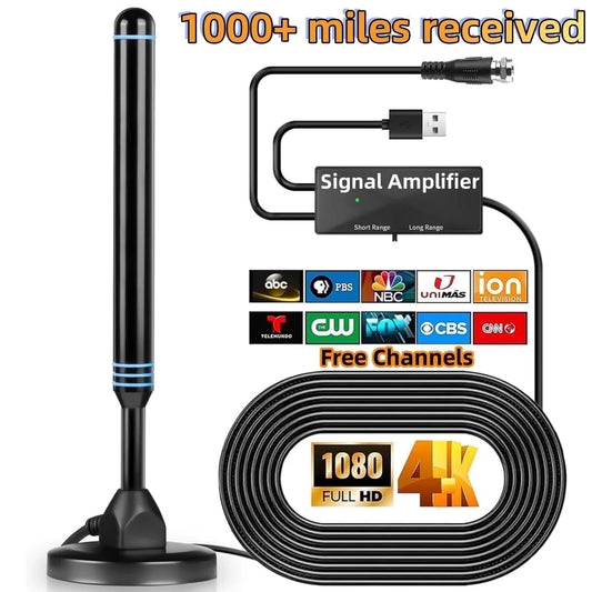 Indoor HD Amplified TV Antennas for Free Channels