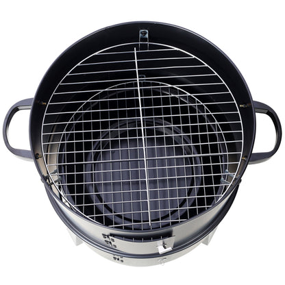 16 Inch Vertical Portable Charcoal Smoked Outdoor Cooking Grill