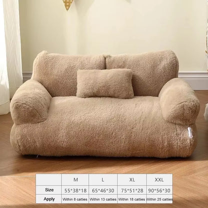Plush Soft Sofa Warm Sleeping Bed
