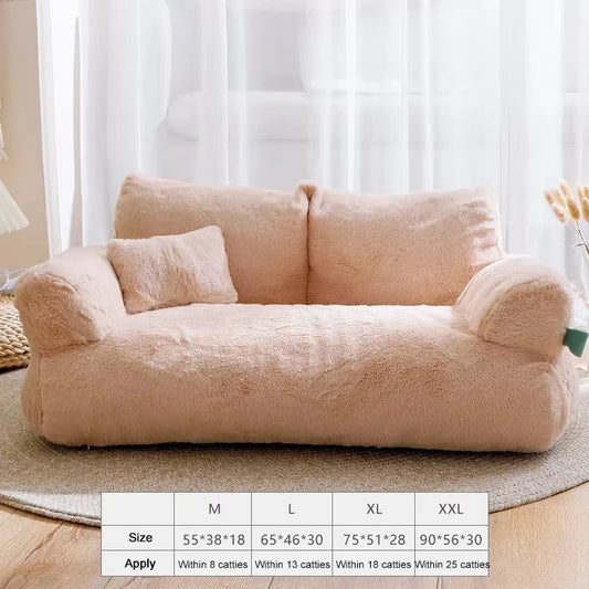 Plush Soft Sofa Warm Sleeping Bed
